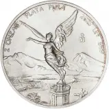 2015 Silver 2 Ounce Libertad  Coin Single Mexico