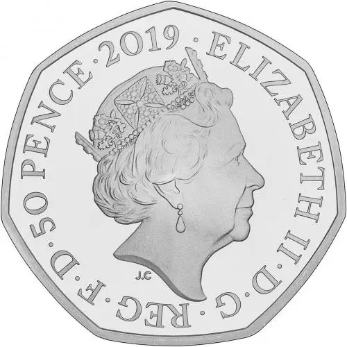 The Gruffalo Silver Proof 50p Obverse