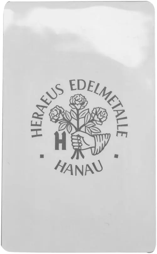 Silver 100 Gram Best Value Bar Pre-Owned Heraeus back