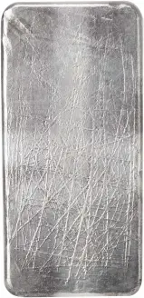 Silver 100 Ounce The Sheffield Smelting Co. Ltd  Bar reverse