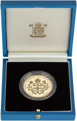 1990 Queen Mother 90th Birthday Gold Proof £5 Crown