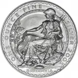 2005 Silver Bullion 1 Ounce Britannia Coin - Pre-Owned 