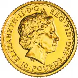 2003 Gold Britannia 0.1 oz Coin obverse