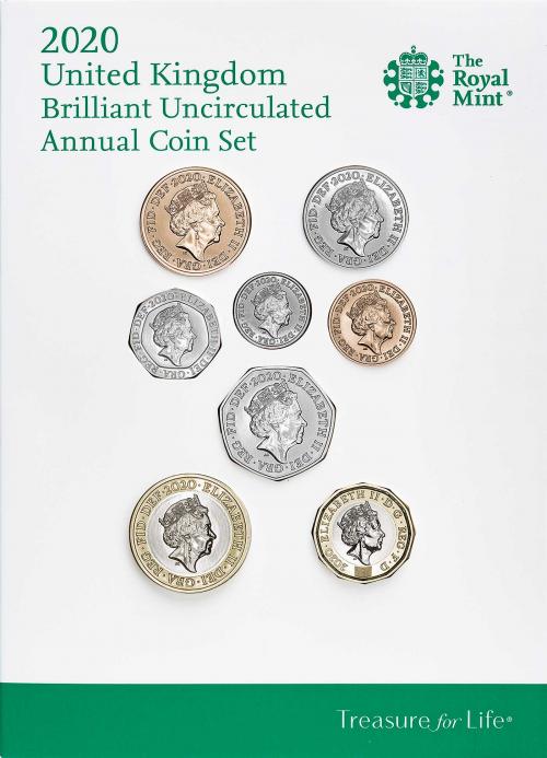 2020 Annual UK Brilliant Uncirculated Coin Set | Chards