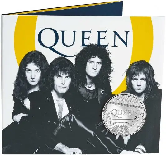 2020 Queen - Music Legends B.U. 5 pounds in cover