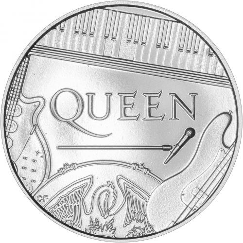 2020 Queen Music Legends BU Five Pound Coin | Chards