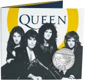 2020 Queen - Music Legends B.U. 5 pounds in cover