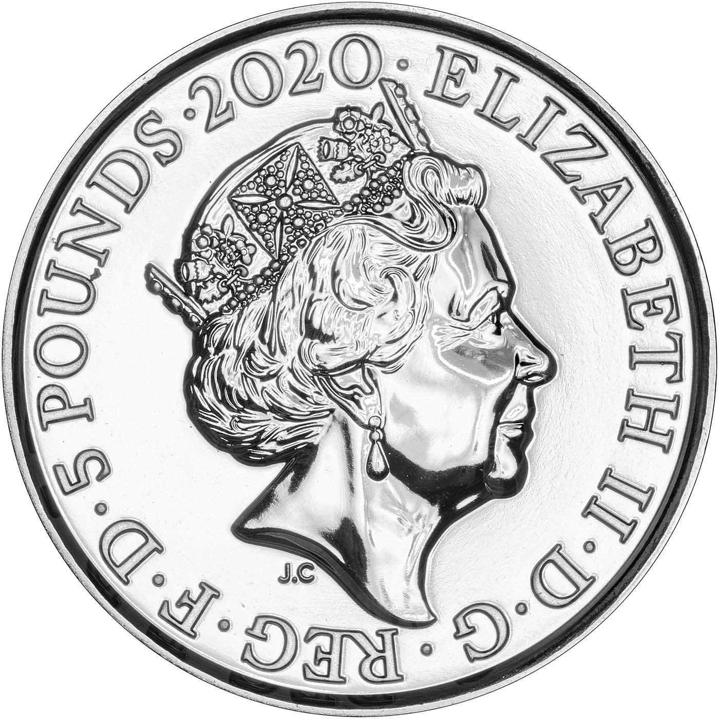2020 Queen Music Legends BU Five Pound Coin | Chards