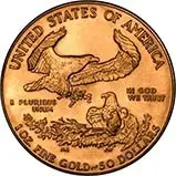 1988 1 oz Gold Eagle Bullion Coin