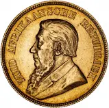 1898 Gold Ungraded Full Pond  Coin Single South Africa chards image crop obverse