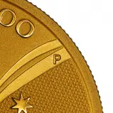 2009 Kangaroo Nugget 1 oz Gold Australian Bullion Coin P MINT MARK