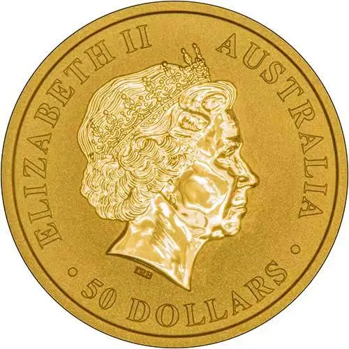 2012 0.5 oz Gold Coin Kangaroo Nugget Bullion 20711