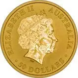 2012 0.5 oz Gold Coin Kangaroo Nugget Bullion 20711