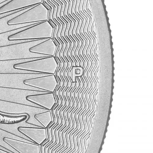 2017 Silver Bullion 1 Ounce Kangaroo Coin Perth Mint - Secondary Market mint mark