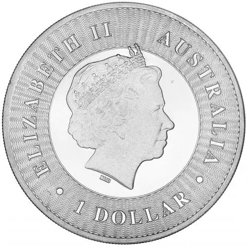 2017 Silver Bullion 1 Ounce Kangaroo Coin Perth Mint - Secondary Market obverse