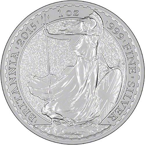 2015 1 Ounce Silver Britannia Coin Bullion | Chards