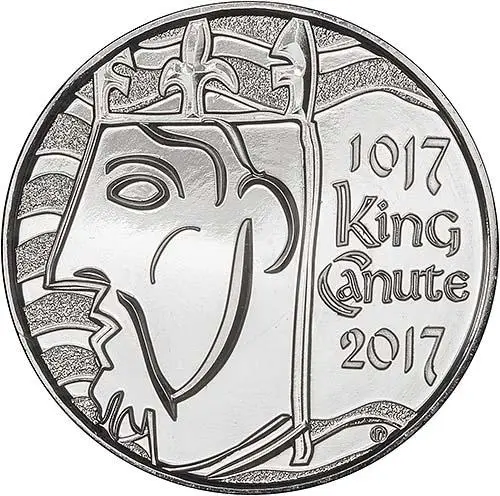 2017 UK Coin £5 / Crown BU King Canute 24913