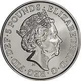 2017 UK Coin £5 / Crown BU King Canute 24912