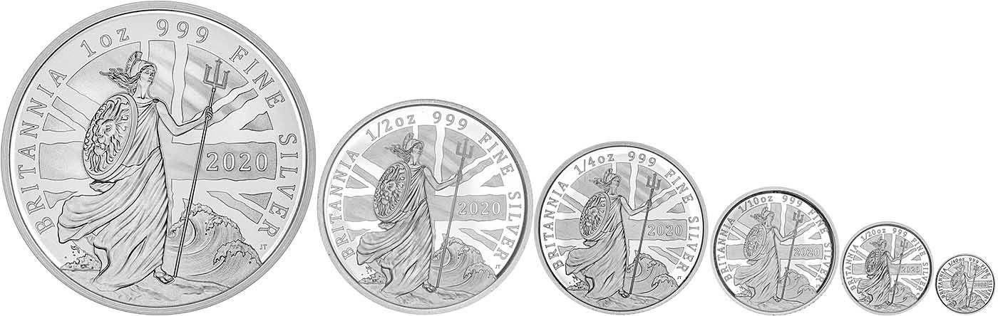 Buy 2020 Silver Proof Britannia Investment Coin Set | Chards