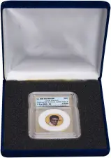 2002 Gold Bullion Ungraded 0.25 Ounce Eagle Elvis Presley $10 Coin Single United States of America in presentation box