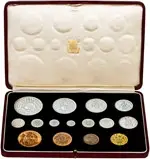 1937 Whole Coin Set UK George VI Coronation Proof