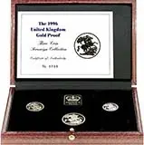 1996 Gold Proof Sovereign 3-Coin Set