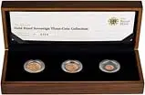 2011 Gold Proof Sovereign Premium 3-Coin Set 