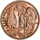 2012 Gold Sovereign Diamond Jubilee 'Struck on the Day' Coin