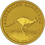 2008 Kangaroo Nugget 0.1 oz Gold Perth Mint Bullion Coin