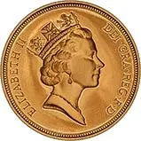 1995 Whole Coin Set Sovereign - 3 Coins Gold Proof Obverse
