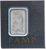 Platinum 1g Bar PAMP Suisse - Pre-Owned