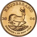 2006 1 oz Gold Krugerrand Bullion Coin