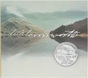 2020 250th Anniversary of the Birth of William Wordsworth BU £5 Coin front