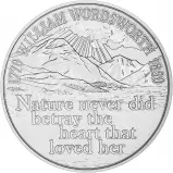 2020 250th Anniversary of the Birth of William Wordsworth BU £5 Coin