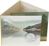 2020 250th Anniversary of the Birth of William Wordsworth BU £5 Coin top 