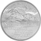2020 250th Anniversary of the Birth of William Wordsworth Silver Proof £5 Coin reverse