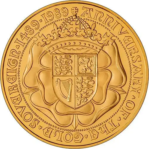 1989 Whole Coin Set Sovereign - Four (4) Coins Gold Proof 20726
