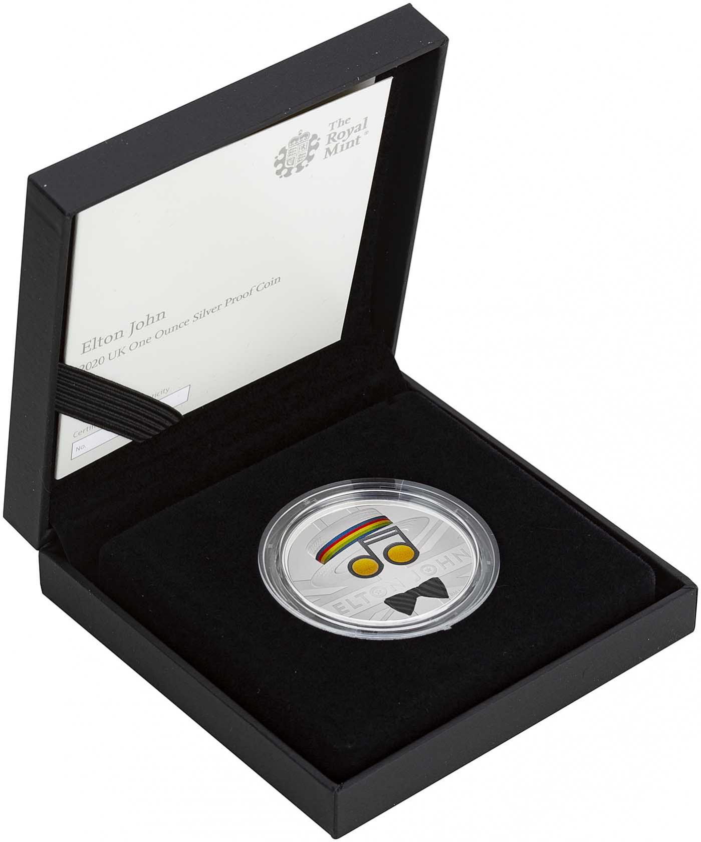 2020 Elton John Music Legends 1oz Silver Proof Coin | Chards