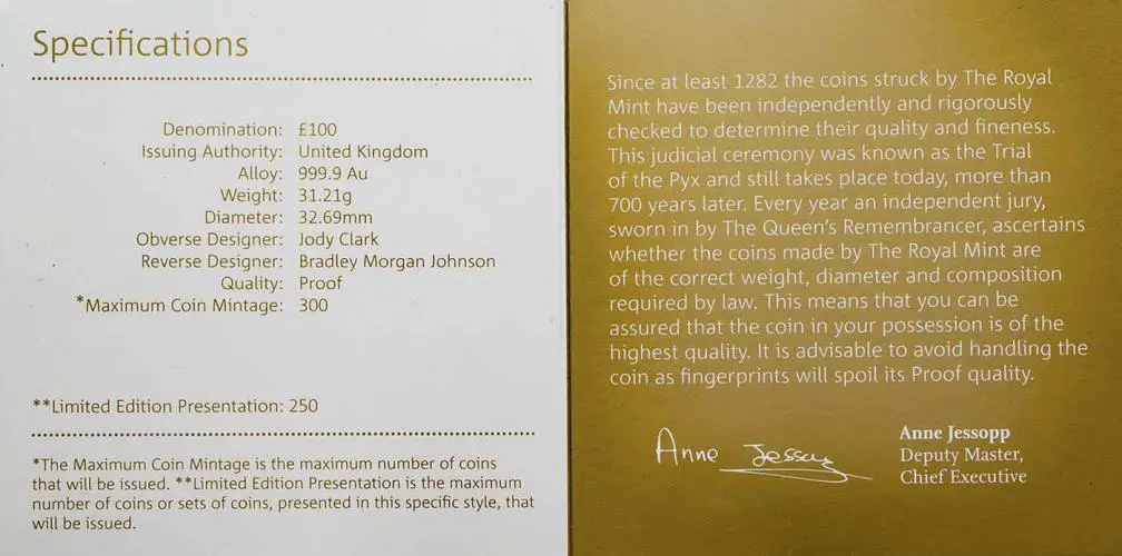 2020 Elton John - Music Legends 1 oz Gold Proof Coin with cert