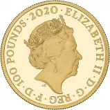 2020 Elton John - Music Legends 1 oz Gold Proof Coin obverse