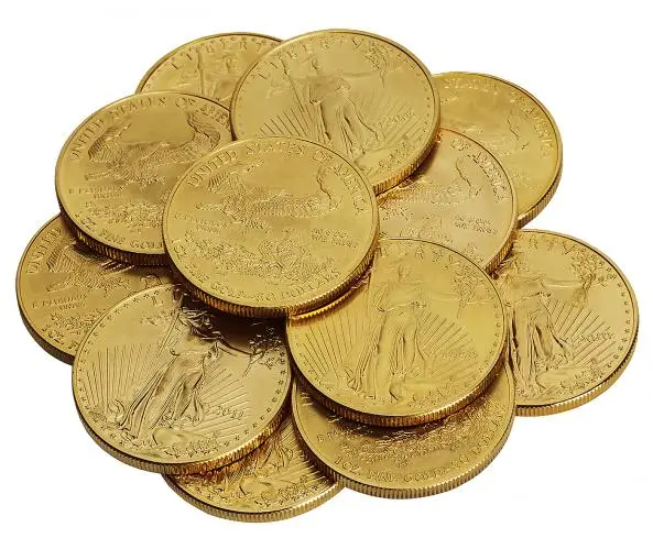 Gold Eagle 1 oz Bullion Coins - Minty dates may vary