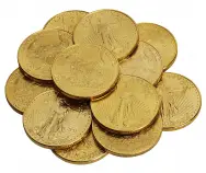 Gold Eagle 1 oz Bullion Coins - Minty