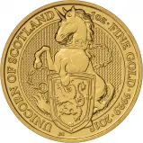 1 oz Gold Queen's Beasts Bullion Coins - Minty