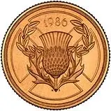 1986 Whole Coin Set Sovereign - 3 Coins Gold Proof 20655