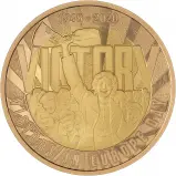 2020 75th Anniversary of VE Day Gold Proof £2 Coin Reverse