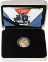 2020 75th Anniversary of VE Day Strike-on-the-Day Gold Sovereign
