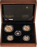 2013 Whole Gold Proof Sovereign 5-Coin Set