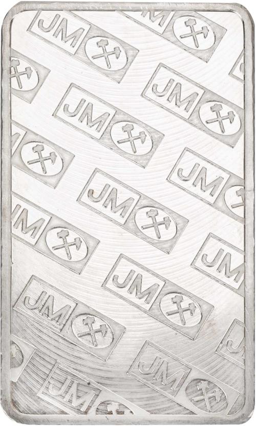 Johnson Matthey 100 oz Silver Bar | Chards