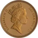 1988 Whole Coin Set Sovereign - 3 Coins Gold Proof 22136