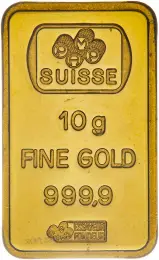 Gold 10 Gram Fortuna Bar Without Outer Card Pre-Owned PAMP Suisse obverse